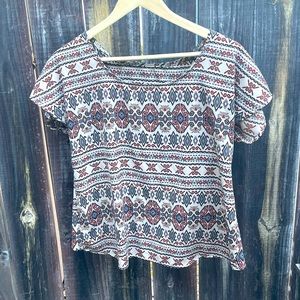 Foreign Exchange - Printed Blouse
